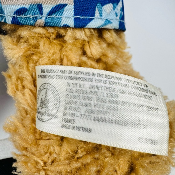 Disney Parks 60th Anniversary Special Edition Plush Duffy Bear 14” NO SHIRT - Picture 7 of 9